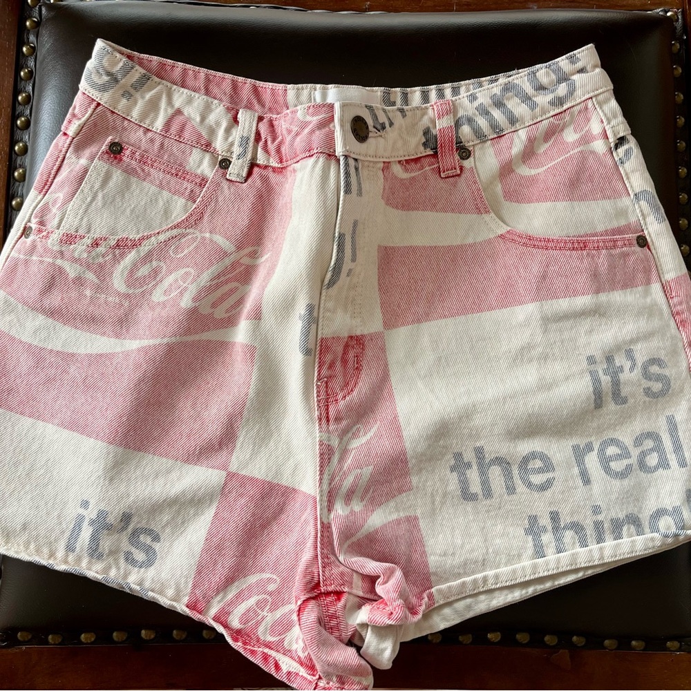 Rolla's Red and Cream Coke Shorts